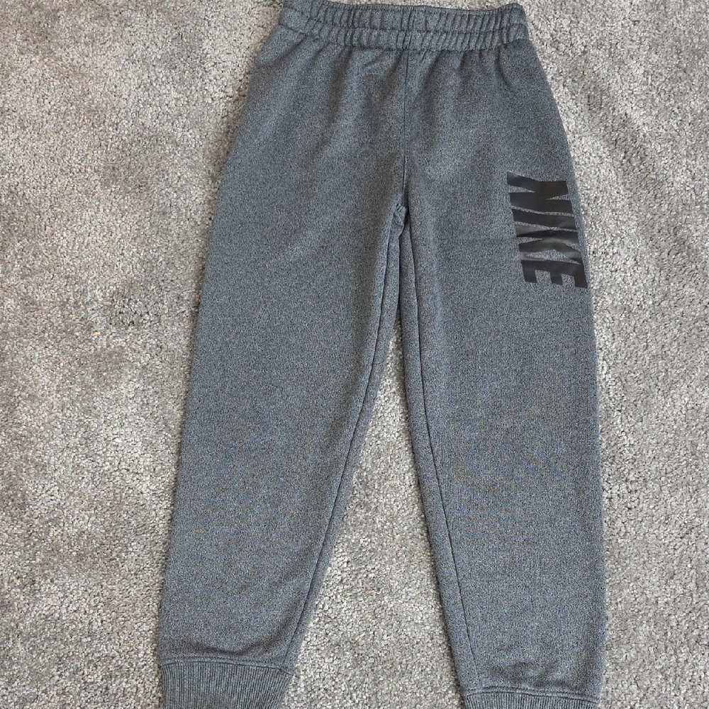 Nike Kids Charcoal Gray Sweatpants